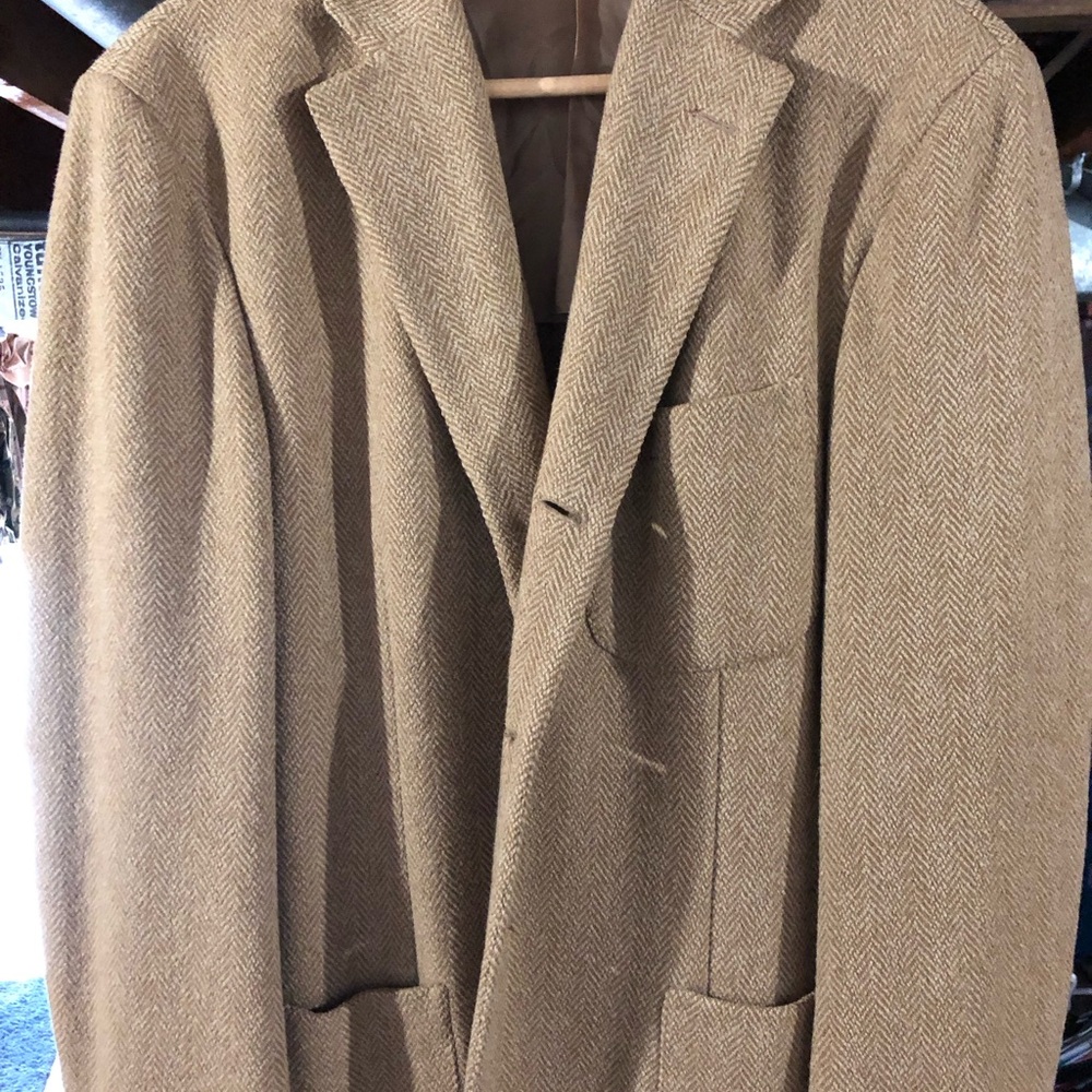 Polo by Ralph Lauren Tan Wool Sport Coat